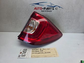 aftermarket 2019 - 2022 HONDA PILOT RIGHT PASSENGER HALOGEN LED TAIL LIGHT AY67450
