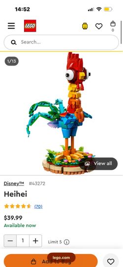 LEGO Disney Heihei Set #43272