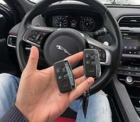 Jaguar key fob