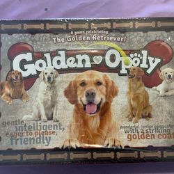 Golden Retriever Monopoly (Golden-opoly) Board Game- NEW- $15