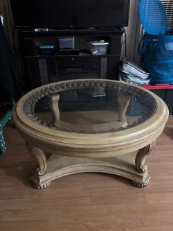French Mediterranean Regency Coffee Table