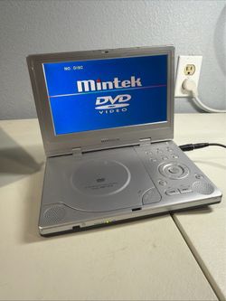Mintek Portable DVD Player TFT Monitor MDP-1810 Gray with Power Cord/Case