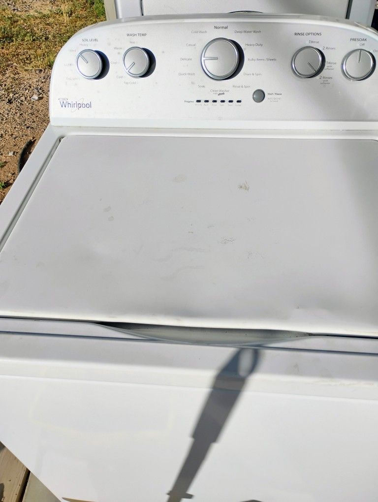 A Whirlpool Top Load Washer