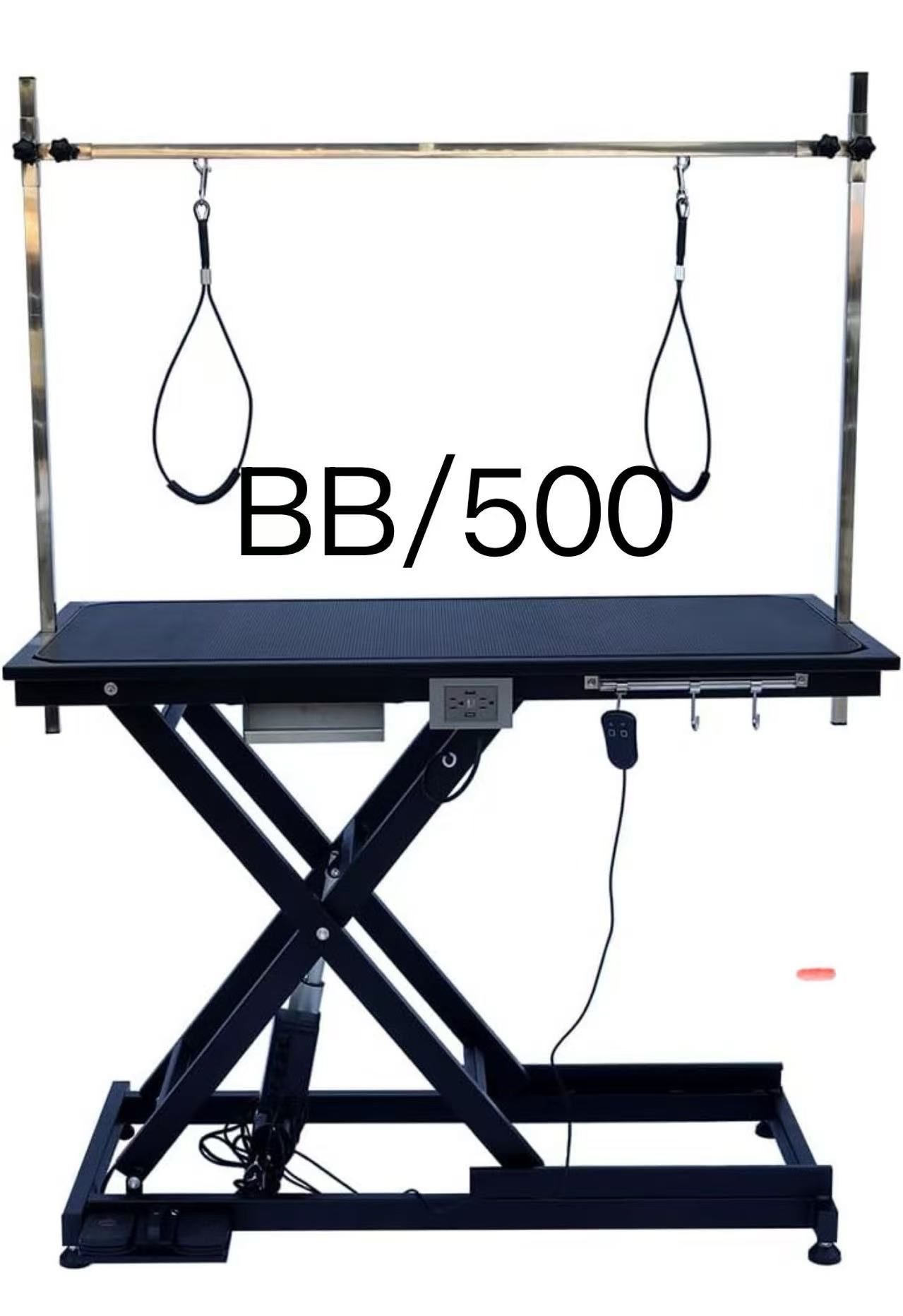 Elite Electric Pet Grooming Table - 110V/220V, Height Adjustable from 8 to 36 Inches, Professional Groomer Recommended, Stylish Black Color