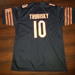 Chicago Bear's Trubisky Medium Nike On Field Jersey 