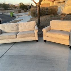 Lazy Boy Sofa And Oversized Chair (FREE DEILVERY)