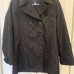 Black Rain Coat/jacket