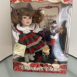 Genuine Porcelain Doll. Special Edition. Certificate Of Authenticity. Collectors Choice.
