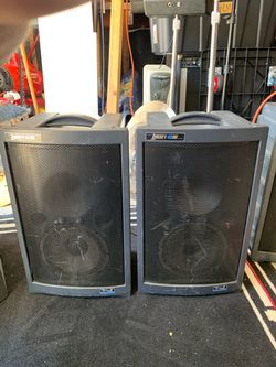Liberty 4500 PA Active Speakers – Pair Portable 2ch PA