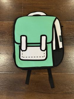 2D Backpack Exclusive SDCC 2023 Hulu Animayhem 2D Cartoon Animated Cartoon Bag
