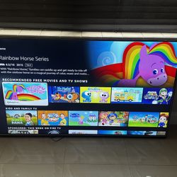 65” LG  Smart TV with an Amazon Fire TV Stick included