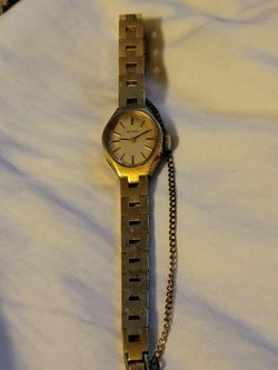 Vintage Wyler Ladies Gold Tone Wind Watch Working