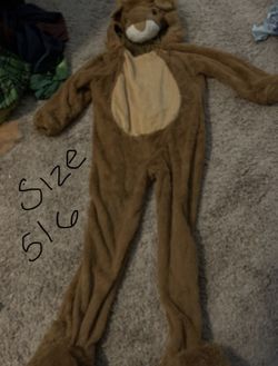 Lion Halloween costume
