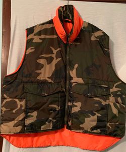 Men’s Camouflage Reversible Vest