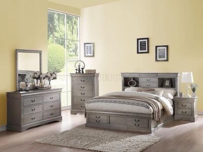 Brand New Grey 4 Piece Bedroom Set
