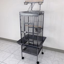 $130 (New in box) Large 61” parrot bird cages with rolling stand for cockatiels parrot parakeet lovebird finch 