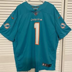 NEW XXL - Miami Dolphin’s Mens’ Authentic NFL Tagovailoa Jersey