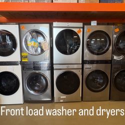 Front Load Washer And Dryer Sets 