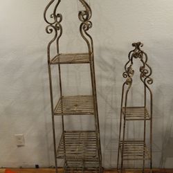Wrowsh Iron 4 and 3 Racks For.inside Or.ouside 