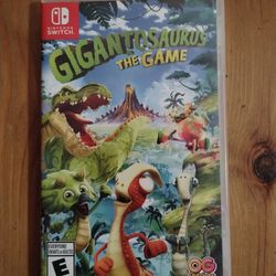 Gigantosaurus Nintendo Switch Used 