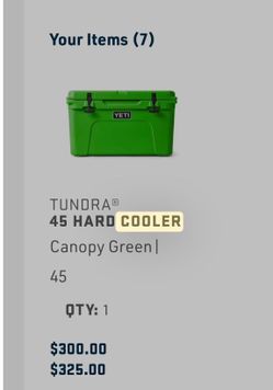 Yeti cooler