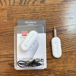 2 Generic In-Flight Wireless Bluetooth Transmitter Receiver GRO5