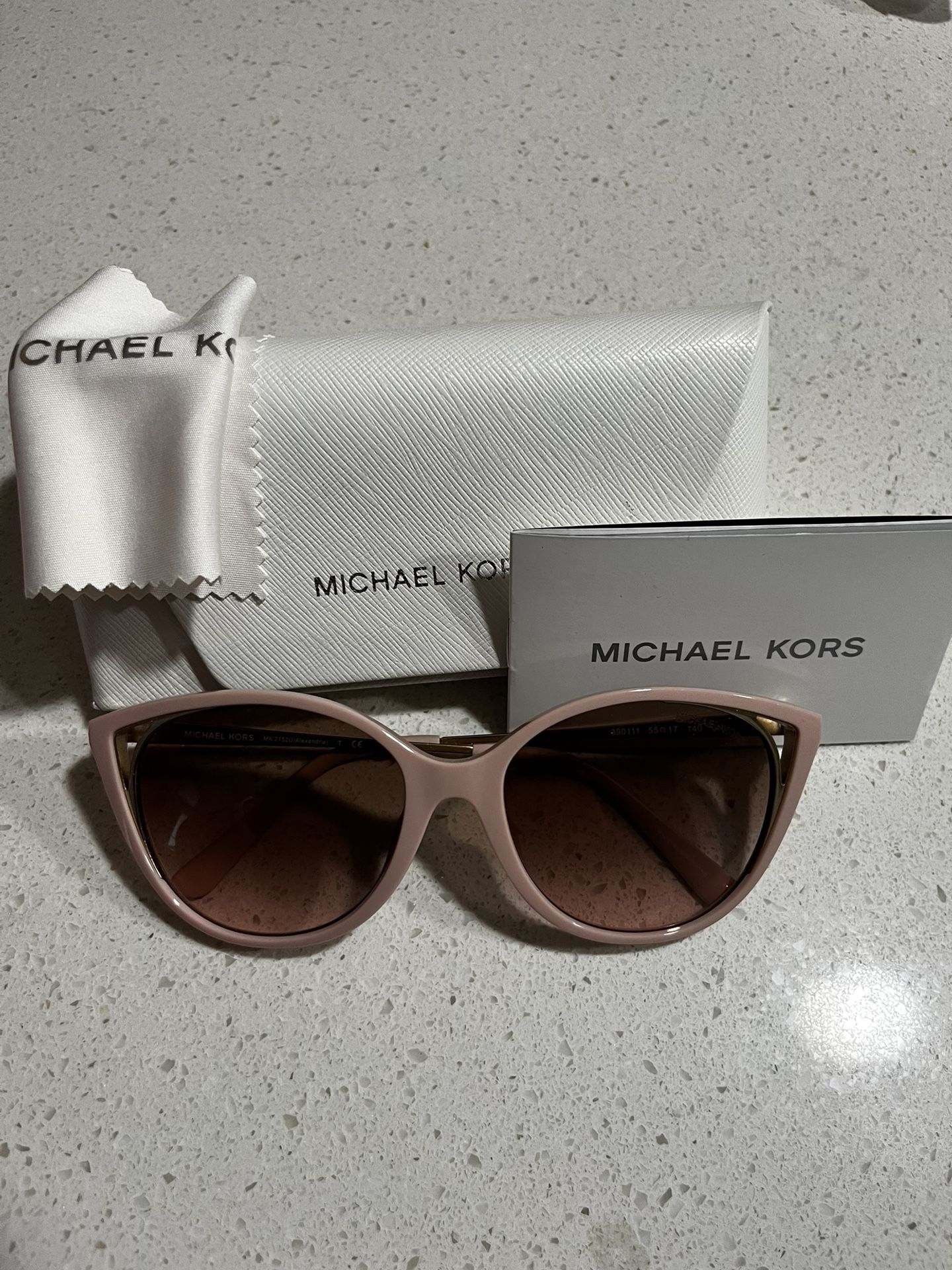 Pink Micheal Kors Sunglasses 