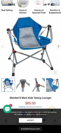 Kids swinging lounger