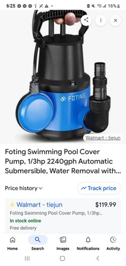 Pool Cover Pump 