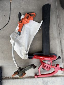 Electric Blower And Vac - Electric Edge Trimmer