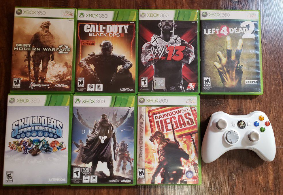 Xbox 360 Games/Xbox One Games Bundle 