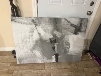 Big piece of artwork gray
