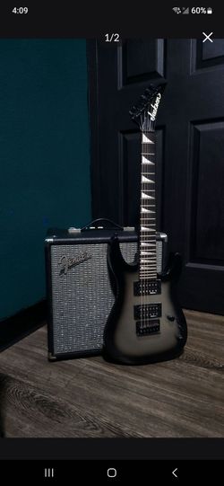 Guitar and amp