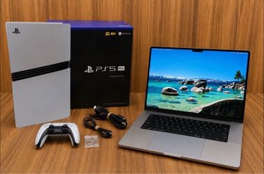 PS5 Pro + MacBook Pro 16” Late-2021 M1 Pro Bundle / Gaming PC Trade