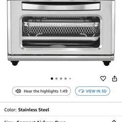 Cuisinart Compact Air fryer toaster oven