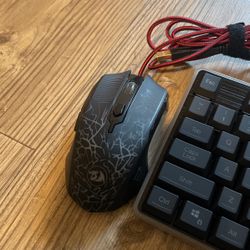 Red Dragon Keyboard Mouse With Backlight