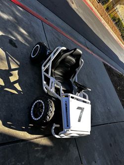 Track Seven 24V Electric Go-Kart + Charger – Like New