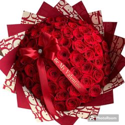 Valentine’s Day Bouquet Ramo Buchon 