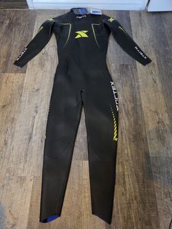 Xterra Men's Vortex X-Flex Liner 2.0 Neoprene Full Wet Suit SV3 Black Large NWT