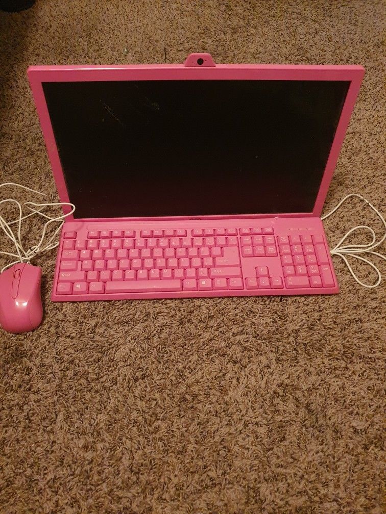 evoo pink computer