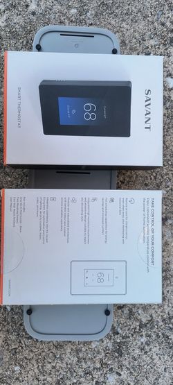 2 Multistat Smart Savant Thermostats