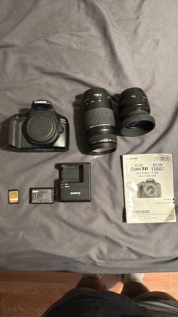 Canon EOS Rebel T6 DSLR Camera Bundle