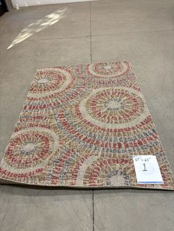 63”x87” area rug