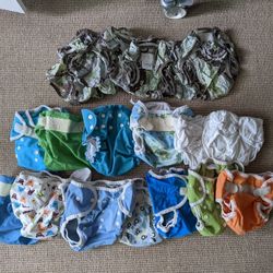 Cloth Diapers And Covers