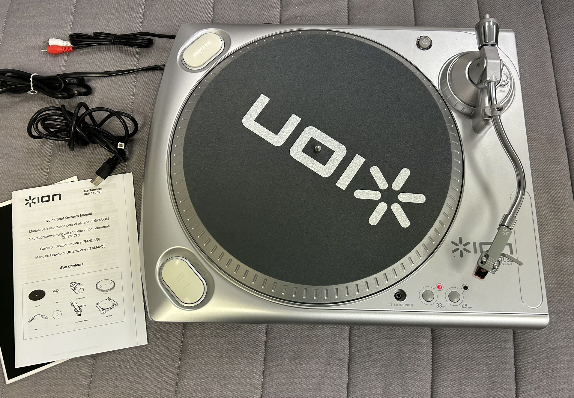 ION Usb Turntable, Vinyl Record Player