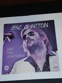 ERIC CLAPTON and THE YARDBIRDS 1975 Vinyl Record • Reissue 