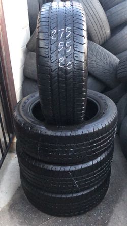 275/55/20 used tires 275-55-20 llantas usadas
