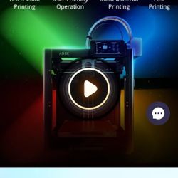 3d Printer,  Flashforge AD5X, MULTI-COLOR 