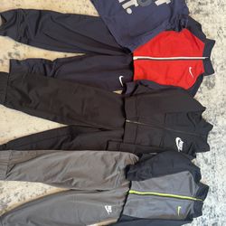 Toddler Boy Nike Block Tricot Jacket & Pants Set 3T (3 Pairs And A Shirt)