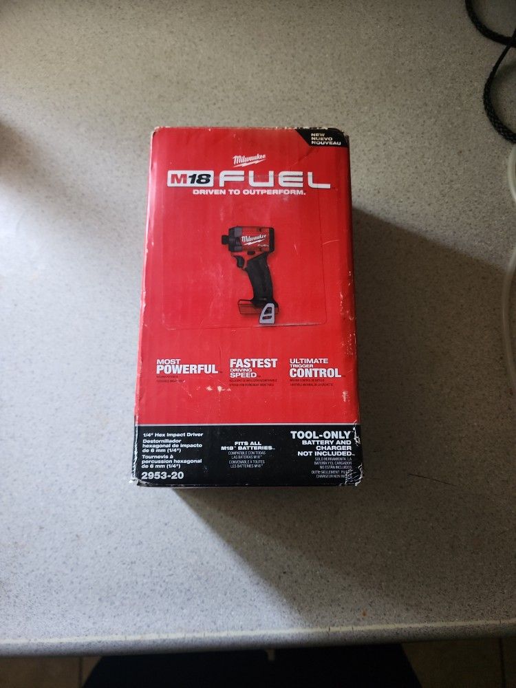 M18 FUEL 18V Lithium-lon Brushless Cordless 1/4 in. Hex Impact Driver (Tool-Only)